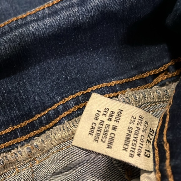 Bundle of 6 jeans size 13 junior - Picture 14 of 15